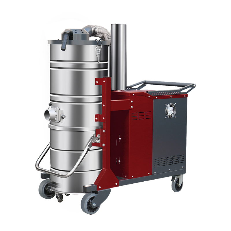 陕西坦洁380V 双桶手动反吹工业吸尘器X8系列
